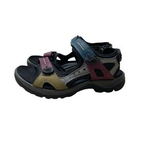 ECCO Women’s Yucatan Outdoor Sandals Size 36 EU 5-5.5 US‎ Multi Color Hiking